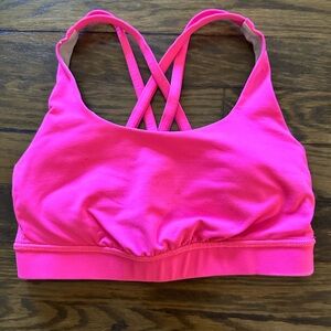 Lululemon Athletica Pink Sports Bra